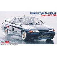 Hasegawa 1/24 Nissan Skyline GT-R (BNR32) Group A Test Car Plastic Model Kit