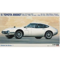 Hasegawa 1/24 Toyota 2000GT Plastic Model Kit