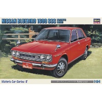 Hasegawa 1/24 Nissan Bluebird 1600 SSS P510WTK "1969" Plastic Model Kit