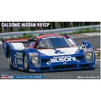 Hasegawa 1/24 Calsonic Nissan R91CP 21131 Plastic Model Kit