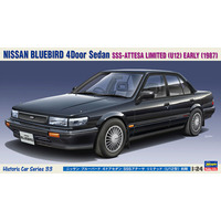 Hasegawa 1/24 Nissan Bluebird 4 Door Sedan SSS Model Kit