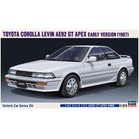 Hasegawa 1/24 Toyota Corolla Levin AE92 GT Apex Early Version 1987 21136