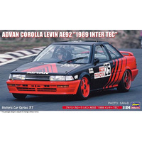 Hasegawa 1/24 Advan Corolla Levin AE92 "1989 Inter Tec"