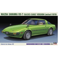 Hasegawa 1/24 Mazda Savanna RX-7 (SA22C) Early Version Limited Plastic Model Kit