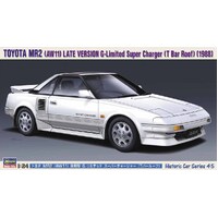 Hasegawa 1/24 Toyota MR2 (AW11) Late Version G-Limited Super Charger (T Bar Roof) Plastic Model Kit