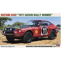Hasegawa 1/24 Datsun 240Z "1971 Safari Rally Winner" Plastic Model Kit H21148