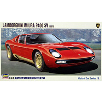Hasegawa 1/24 Lamborghini Miura SV Plastic Model Kit