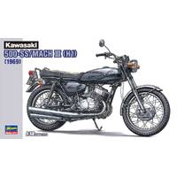 Hasegawa 1/12 Kawasaki 500-SS/Mach III (H1) Plastic Model Kit