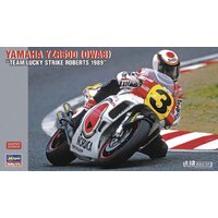 Hasegawa 1/12 Yamaha YZR500 (0WA8) "Team Lucky Strike Roberts" 21710 Plastic Model Kit