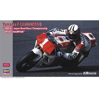Hasegawa 1/12 Yamaha YZR500 (0WA8) "1989 All Japan Road Race Championship GP500 Champion" Plastic Model Kit