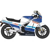Hasegawa 1/12 Suzuki RG500 Gamma Early Version "Blue/White Color" Plastic Model Kit