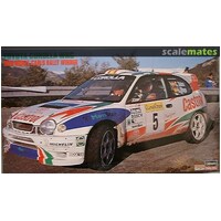 Hasegawa 1/24 Toyota Corolla WRC 1998 Monte Carlo Rally winner Plastic Model Kit