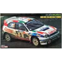 Hasegawa 1/24 Toyota Corolla WRC 1998 New Zealand Winner Plastic Model Kit