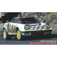 Hasegawa 1/24 Lancia Stratos "1977 Monte-Carlo Rally Winner" Plastic Model Kit