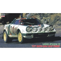Hasegawa 1/24 Lancia Stratos "1977 Monte-Carlo Rally Winner" Plastic Model Kit