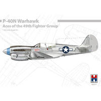 Hobby 2000 1/48 P-40N Warhawk Aces of The 49th Fighter Group Plastic Model Kit