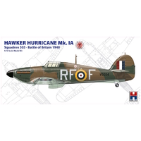 Hobby 2000 1/72 Hurricane Mk.IA - Dywizjon 303 Plastic Model Kit