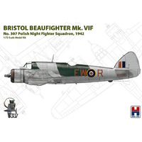 Hobby 2000 1/72 Beaufighter Mk. VIF 307 Polish Sq Plastic Model Kit