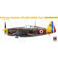 Hobby 2000 1/72 Morane-Saulnier MS-406 Middle East Plastic Model Kit