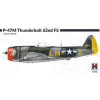 Hobby 2000 1/72 P-47M Thunderbolt 62nd Fighter Squadron Plastic Model Kit