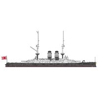 Hasegawa 1/700 IJN Battleship Mikasa "Duty and Service Remembered For 120 Years " w/Figure Plastic Model Kit