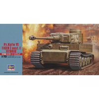 Hasegawa 1/72 PzKpfw VI Tiger 31155 Plastic Model Kit