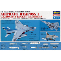 Hasegawa 1/72 U.S. Aircraft Weapons I: US Bombs & Rocket Launchers Plastic Model Kit