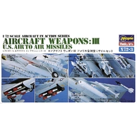 Hasegawa 1/72 U.S. Aircraft Weapons III Plastic Model Kit