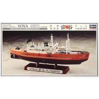 Hasegawa 1/350 Antarctica Observation Ship Soya "Antarctica Observation 2nd Corps" Plastic Model Kit