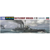 Hasegawa 1/700 IJN Battleship Mikasa Plastic Model Kit