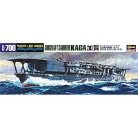 Hasegawa 1/700 Aircraft Carrier KAGA Plastic Model Kit
