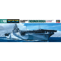 Hasegawa 1/700 U.S. AIRCRAFT CARRIER TICONDEROGA Plastic Model Kit