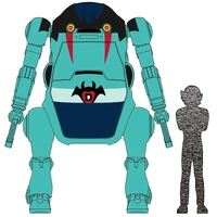 Hasegawa 1/20 20 Mechatrowego Dynamic Collab Vol.1 Devilman + Akira Fudo Plastic Model Kit