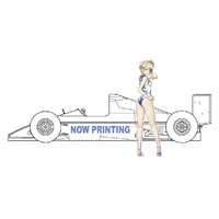 Hasegawa 1/24 Zakspeed ZK891 "Amy Mcdonnell" w/Figure Plastic Model Kit