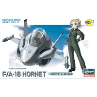 Hasegawa Egg Plane F/A-18 Hornet Plastic Model Kit
