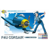 Hasegawa Eggplane F4U Corsair Plastic Model Kit