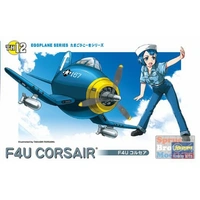 Hasegawa Eggplane F4U Corsair Plastic Model Kit