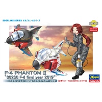 Hasegawa Egg Plane F-4 PHANTOM II "302SQ F-4 final year 2019" (Two kits in the box)