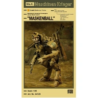 Hasegawa 1/20 Humanoid Unmanned Interceptor Großer Hund Ausf.M "Maskenball" Plastic Model Kit