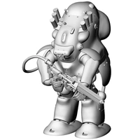 Hasegawa 1/20 Robot Battle V (Five) Maschinen Krieger Mk44 Ausf.G-6 Gold Knight Plastic Model Kit