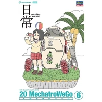 Hasegawa 1/20 20 MechatroWeGo No. 6, Nichijou Plastic Model Kit