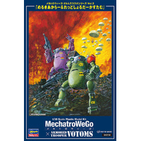 Hasegawa 1/35 Mechatrowego Votoms Collab Series Vol.3 "Melquiya Color & Red Shoulder Custom" (Two Kits In The Box) Plastic Model Kit