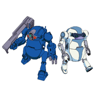 Hasegawa 1/35 Mechatrowego Votoms Collab Series Vol.4 "Strikedog & Ypsilon" (Two Kits In The Box) Plastic Model Kit