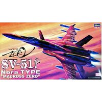 Hasegawa 1/72 SV-51 y Nora TYPE "Macross Zero" Plastic Model Kit
