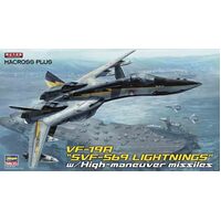 Hasegawa 1/72 VF-19A "SVF-569 Lightnings" w/High-maneuver missiles Plastic Model Kit
