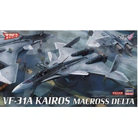 Hasegawa 1/72 VF-31A Kairos Macross Delta Plastic Model Kit 65838