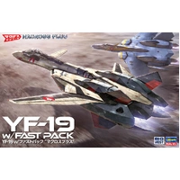 Hasegawa 1/48 YF-19 with Fast Pack "Macross Plus" Plastic Model Kit