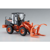 Hasegawa 1/35 Hitachi Wheel Loader ZW100-6 Log Grapple Working Machine 66105 Plastic Model Kit