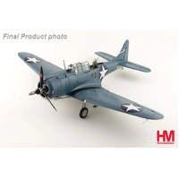 Hobby Master 1/32 SBD-3 Dauntless "Dusty Kleiss" BuNo. 3232 S-7 Scouting Six USS Enterprise 4th June 1942 Diecast Metal Aircraft
