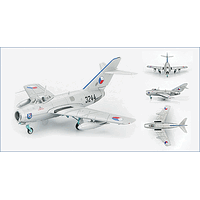 Hobby Master 1/72 Mig-15 Fagot 6 Czech Air Force Diecast Aircraft Pre-owned A1 condition